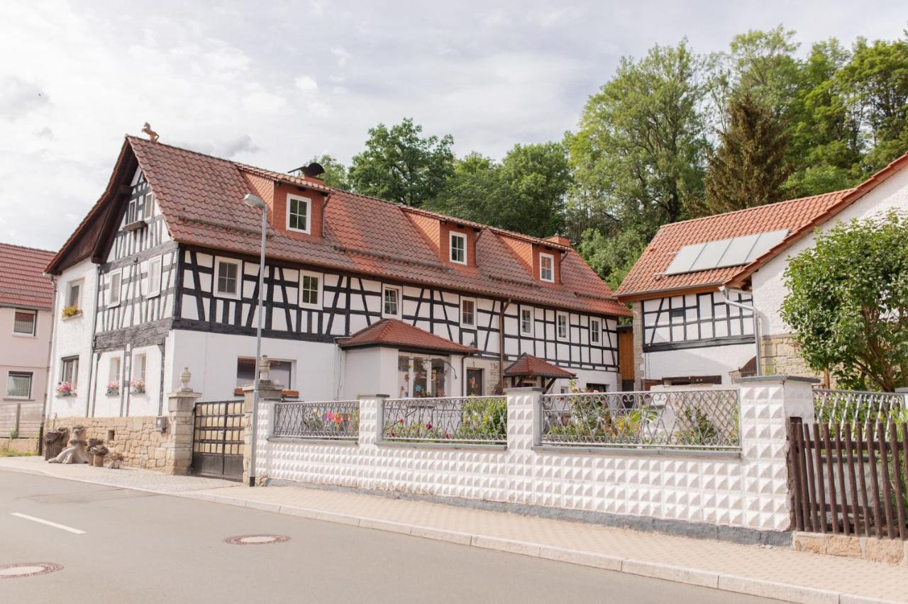 Apartamento Landhausstube Kraftsdorf Exterior foto